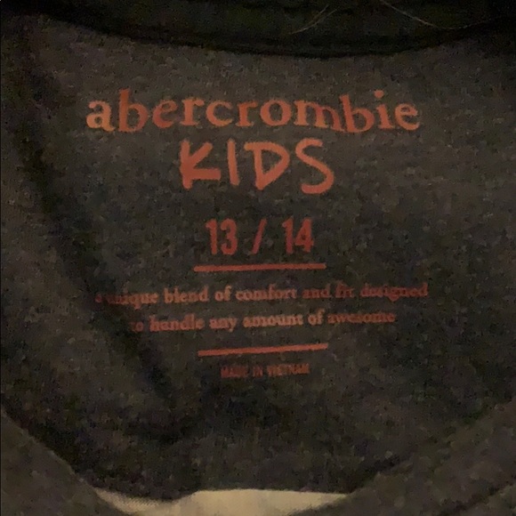 Abercrombie kids 13/14 blue/white shirt - Picture 3 of 3